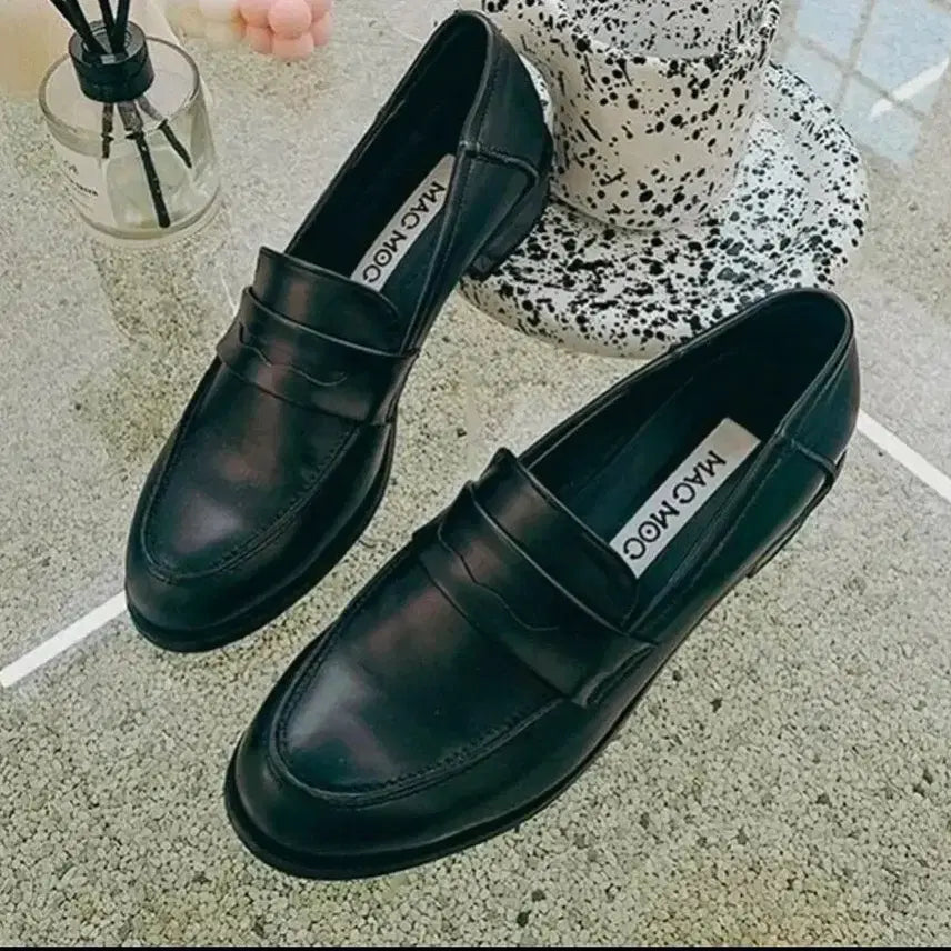 [BUNJANG] Mark Mook Black Loafers Size 245 / 마크모크 블랙 로퍼 245 사이즈