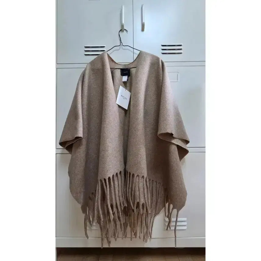 [BUNJANG] Kairi Cape Shawl Beige / 케이리 숄 케이프 -베이지