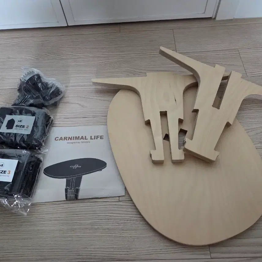 [BUNJANG] Carnimal Life Car Cup Holder Tray Table / 카니멀라이프 차량용(컵홀더) 테이블 팝니다. 캠핑테이블,캠핑의자
