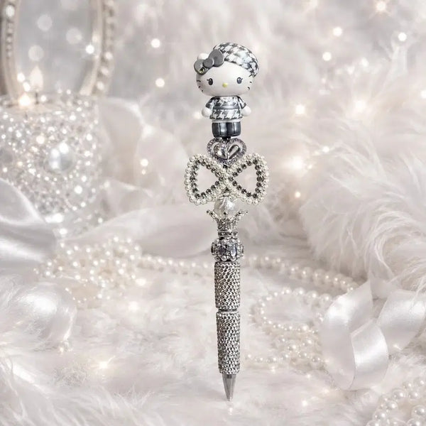 [BUNJANG] Hello Kitty Decorated Ballpoint Pen / 키티피규어 볼꾸 볼펜