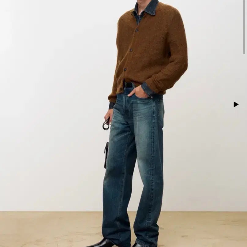 [BUNJANG] Tony Wack 25FW Straight Leg Denim Jeans Mid Blue / 25fw 토니웩 스트레이트 레그 데님 진 미드 블루 32
