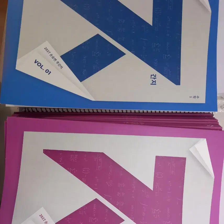 [BUNJANG] Son Seung-yeon Math Weekly Study Guides (Suwon 1, Suwon 2, Calculus) - 2027 Edition / 손승연 주간지(수1, 수2, 미적분)