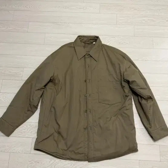 [BUNJANG] Uniqlo Work Jacket Khaki Beige / 유니클로 워크 자켓 카키 베이지