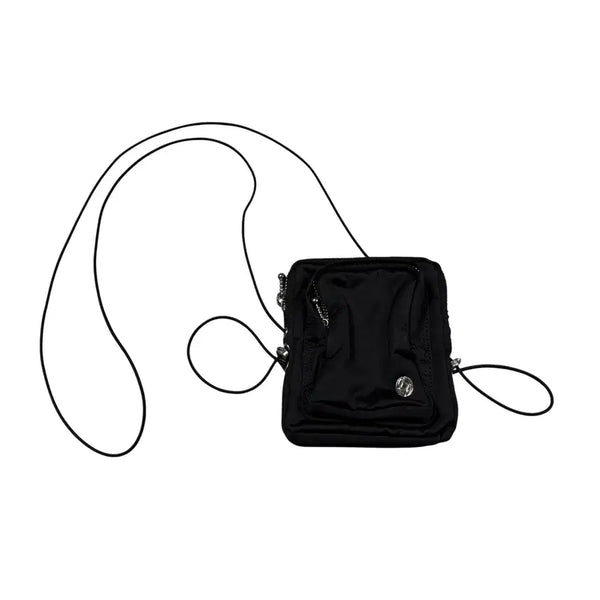 [BUNJANG] Black Satin Mini Bag / 기준 블랙 새틴 미니백