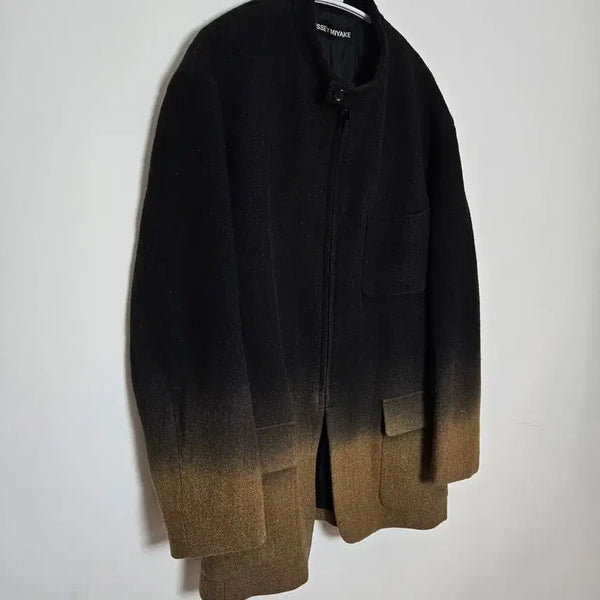 [BUNJANG] Issey Miyake Harris Tweed Wool Coat / 이세이미야케 울 코트