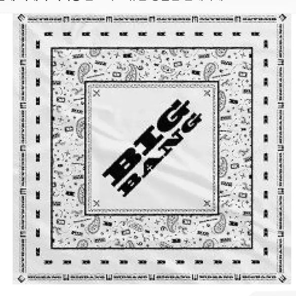[BUNJANG] BIGBANG 20th Anniversary Bandana / 빅뱅 20주년 반다나