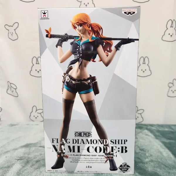 [BUNJANG] One Piece Flag Diamond Ship Nami Figure / (무료배송)원피스 플래그 다이아몬드 쉽 나미 피규어