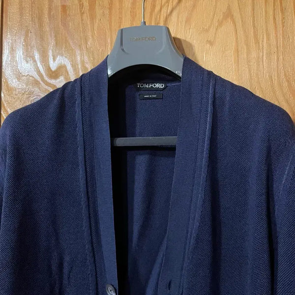 [BUNJANG] Tom Ford Navy Cotton Blend Cardigan / 톰포드 네이비 가디건 판매 합니다