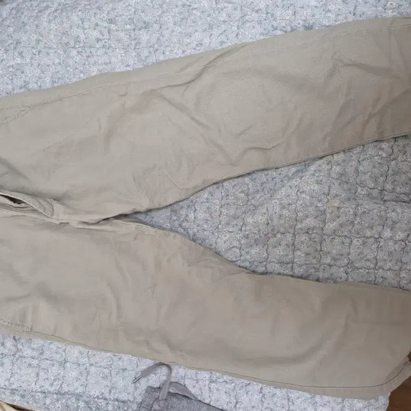[BUNJANG] Musinsa Standard Linen Slacks Beige / 무신사 스탠다드 린넨 슬랙스 30