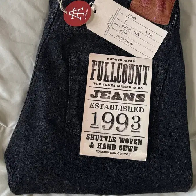 [BUNJANG] Fullcount 1101 BK Jeans W31 L32 / 풀카운트 1101 bk w31 l32
