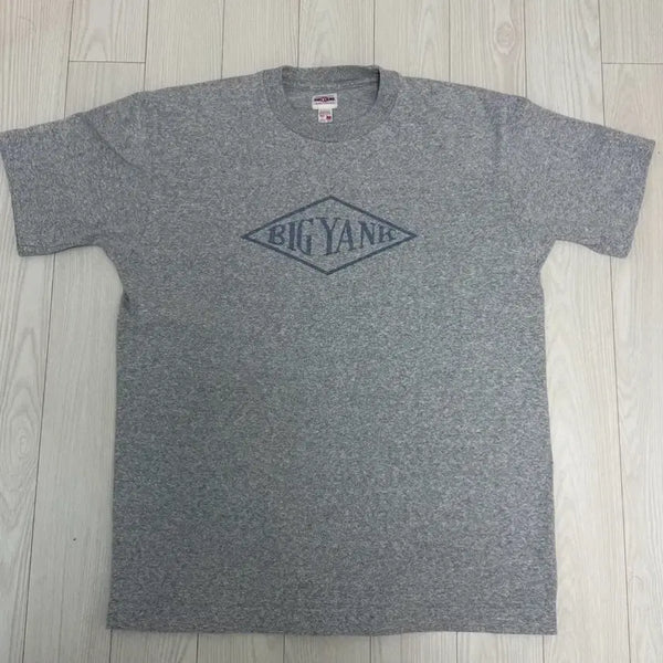 [BUNJANG] Bigyank Logo Short Sleeve T-Shirt (Gray, M) / 빅얀크 로고 반팔 그레이