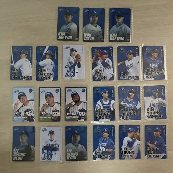 [BUNJANG] Samsung Lions Photocard Bundle Set / 삼성라이온즈 포토카드 입니다(일괄 판매)
