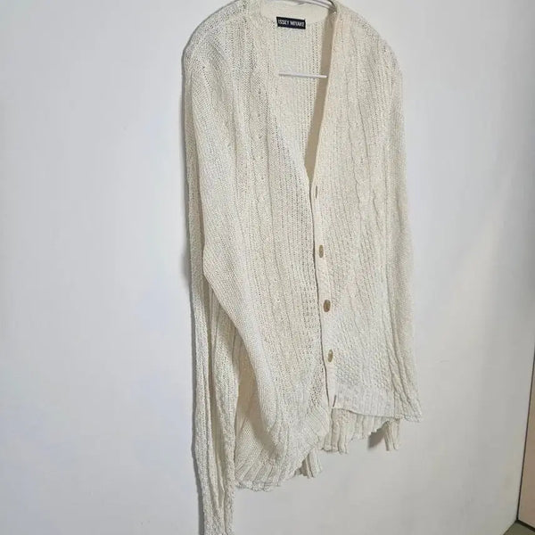 [BUNJANG] Issey Miyake Linen Net Cardigan / 이세이미야케 린넨 네트 가디건