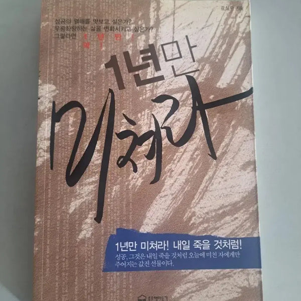 [BUNJANG] 1 Year of Madness Book / 서적 1년만 미쳐라