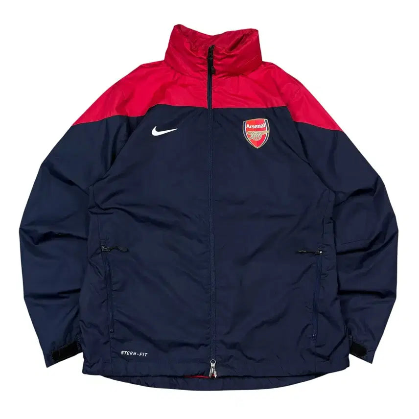 [BUNJANG] Nike Storm-FIT Arsenal FC Windbreaker Jacket Navy / 나이키 스톰핏 아스날 FC 바람막이 자켓 네이비