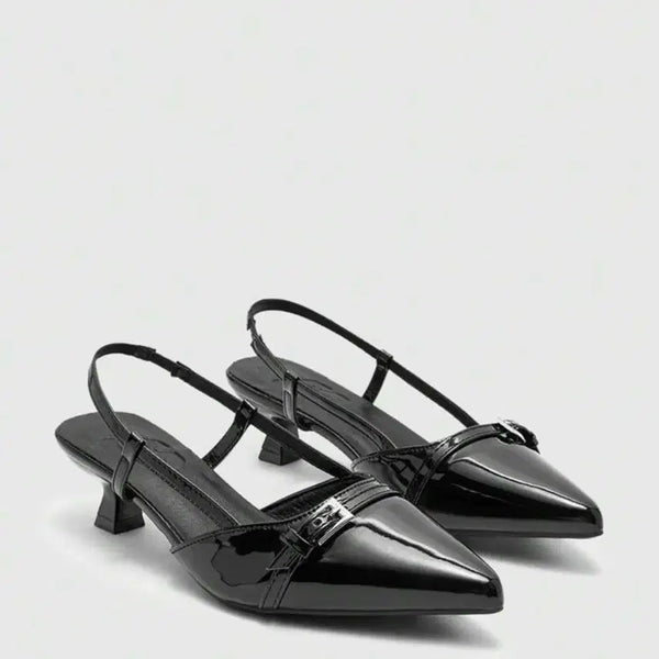 [BUNJANG] Stiletto Heels - Black / 스틸레토 힐 구두 블랙