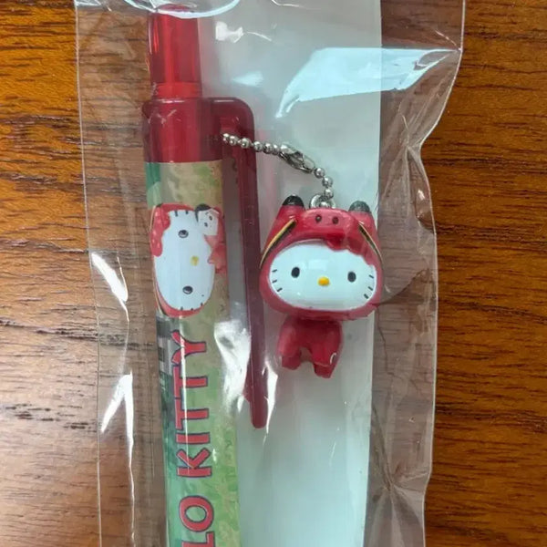 [BUNJANG] Fukushima Limited Edition Red Kitty Ballpoint Pen / [고전] 후쿠시마 한정 빨간키티 볼펜