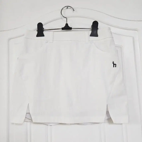 [BUNJANG] Hazzys Golf Front Slit Golf Skirt Tennis Mini Skirt / 헤지스골프 골프스커트 앞슬릿 골프치마 테니스 미니스커트