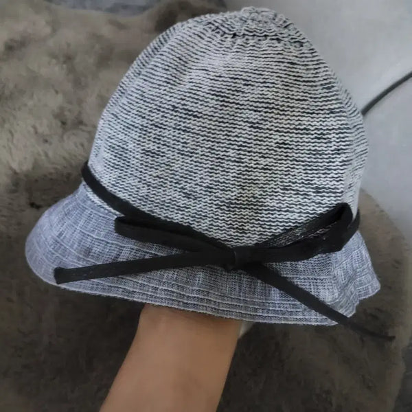 [BUNJANG] Jisense Raffia Bucket Hat / 새상품 지센 라피아햇 여름 버킷햇 라탄 여자 여름 햇빛가리개 모자(57000)