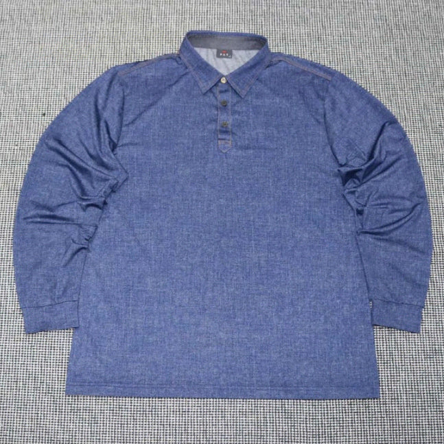 [BUNJANG] PAT Long Sleeve Collar T-Shirt Size 105 / PAT 긴팔 카라티 105