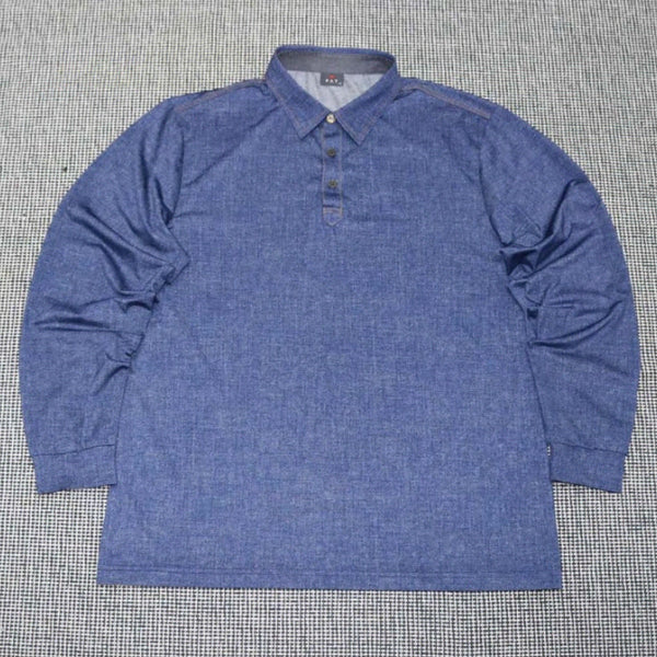 [BUNJANG] PAT Long Sleeve Collar T-Shirt Size 105 / PAT 긴팔 카라티 105