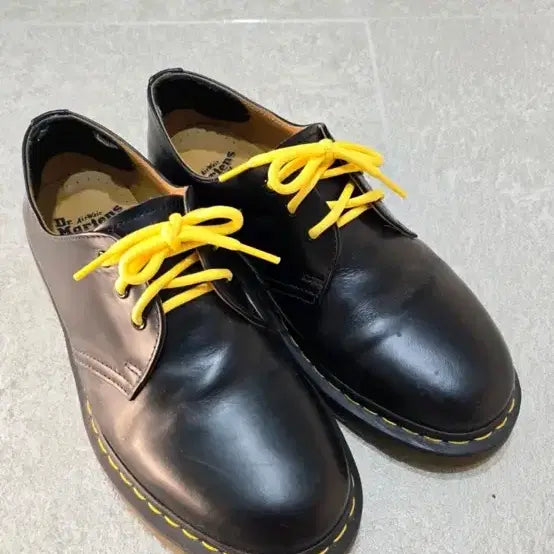[BUNJANG] Dr. Martens Smooth Black Boots UK 8 / 닥터마틴 스무스 블랙 270 uk8 끈 검은색 교체