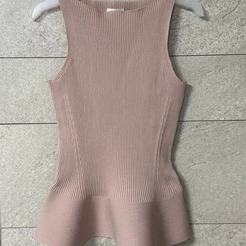 [BUNJANG] Low Sugar Peplum Knit Top / 로우슈가 페플럼 니트탑