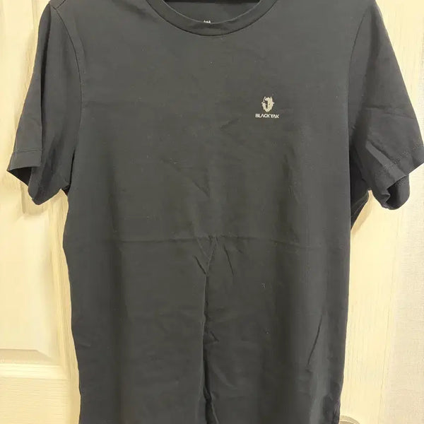 [BUNJANG] Blackyak Kapas Supima Round T-Shirt (Size 95, Black) / 블랙야크 M 카파스 수피마 라운드 95