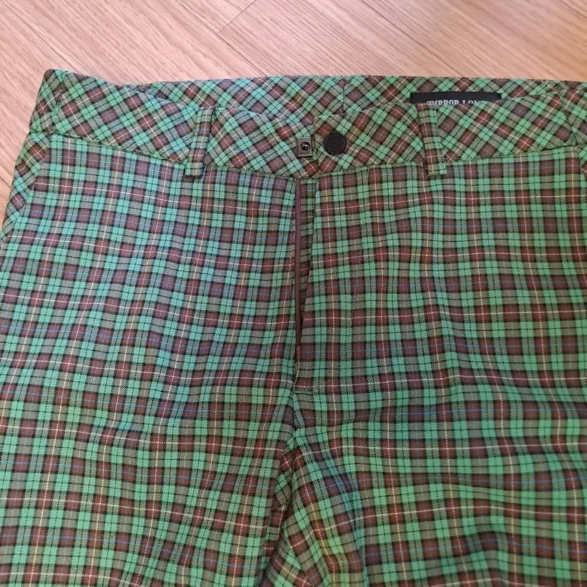 [BUNJANG] MIRROR LAKE Check Golf Pants / 골프바지 MIRROR LAKE 체크 팬츠