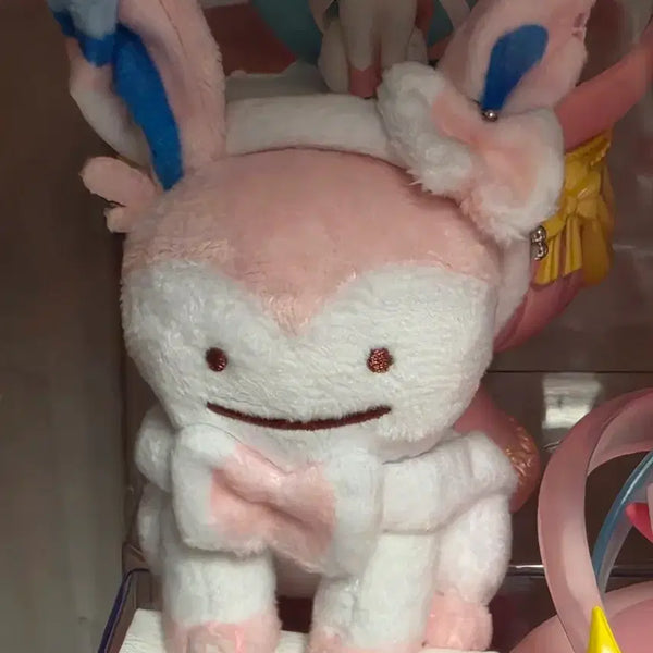 [BUNJANG] Pokemon Metamon Transformation Sylveon Keychain Mascot / 포켓몬 메타몽 변신 님피아 키링 마스코트