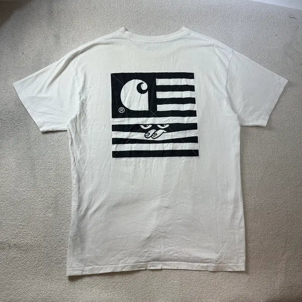 [BUNJANG] Carhartt WIP Incognito State Flag T-Shirt / 100 칼하트 WIP 인코그니토 스테이트 성조기 반팔티#426