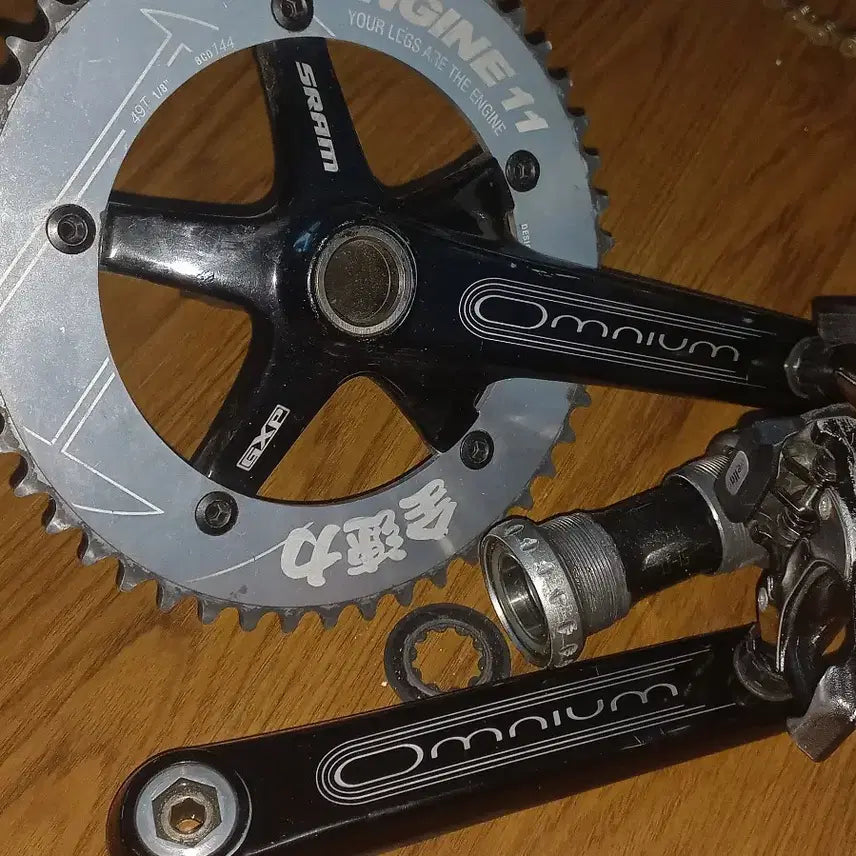 [BUNJANG] Omnium Crankset GXP Bottom Bracket and Chainring Set / 옴니움 크랭크셋 개급처