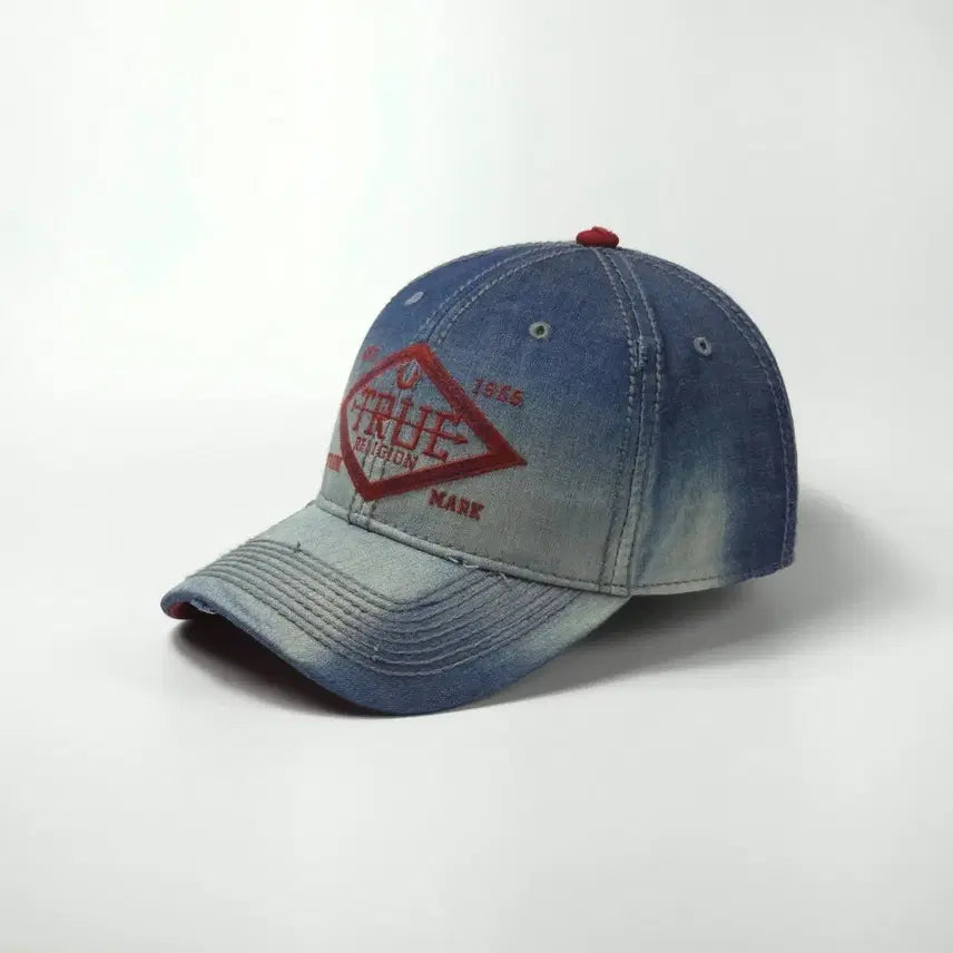 [BUNJANG] True Religion Vintage Denim Ball Cap / 트루릴리젼 데님 빈티지 볼캡 모자