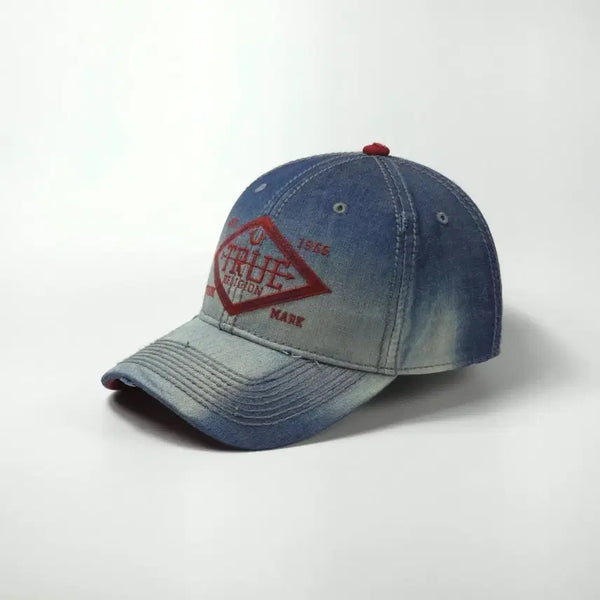 [BUNJANG] True Religion Vintage Denim Ball Cap / 트루릴리젼 데님 빈티지 볼캡 모자