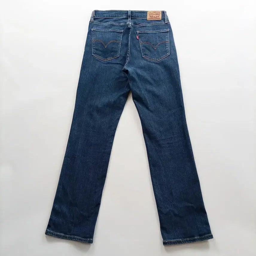 [BUNJANG] Levi's Slim Straight Spandex Women's Denim Pants Size 26 / 리바이스 청바지 사이즈26 슬림 일자 스판 여자 여성 데님팬츠 B1683