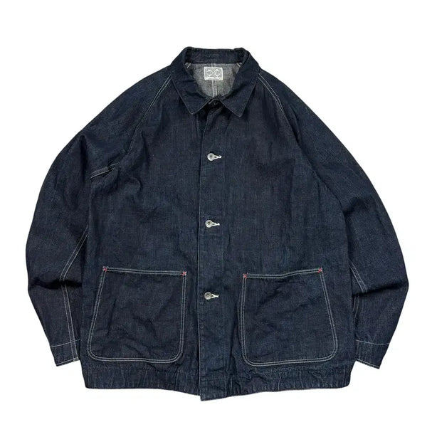 [BUNJANG] Real McCoy Joe McCoy 8 Hour Union Denim Chore Jacket / 리얼 맥코이 조 맥코이 에이트 아워 유니온 데님 초어 자켓
