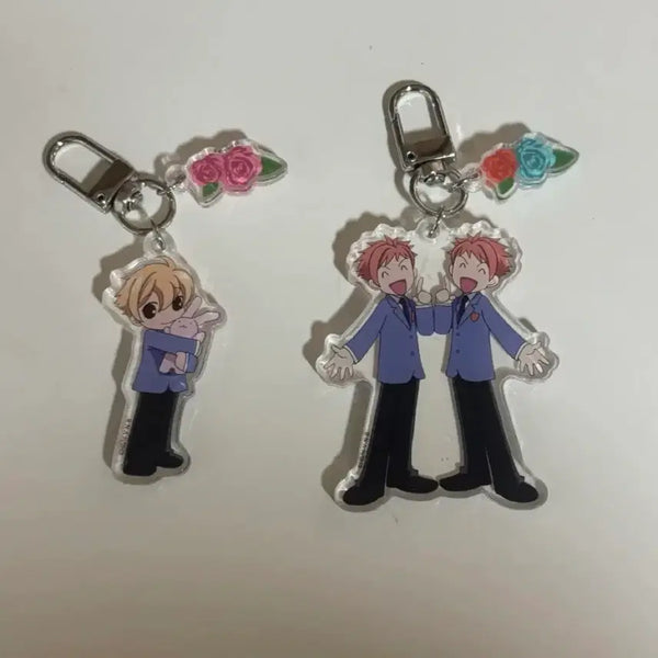 [BUNJANG] Ouran High School Host Club TuniQ Collaboration Cafe Ani Hitachin Keychain / 오란고교 사교클럽 투니크 콜라보 카페 하니 히타치인 키링