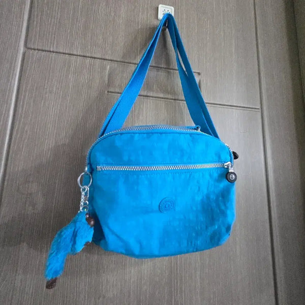 [BUNJANG] Kipling Crossbody Bag Blue / 키플링 크로스백 블루