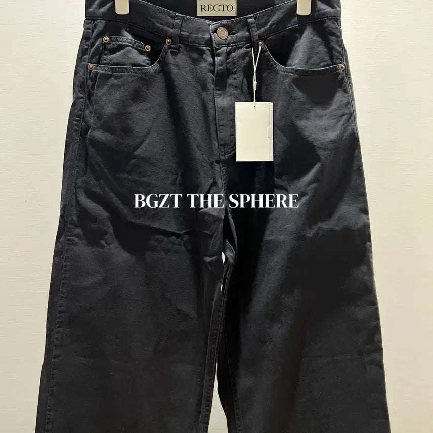 [BUNJANG] RECTO 26SS Casual Cotton Pants Charcoal Grey / 렉토 26SS 캐쥬얼 코튼 팬츠 차콜 그레이