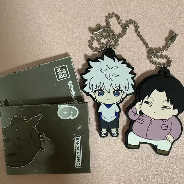 [BUNJANG] Hunter x Hunter Rubber Strap Bundle Set / 헌터헌터 러버 스트랩  러버참 키르아 미르키 조르딕 일괄 가챠
