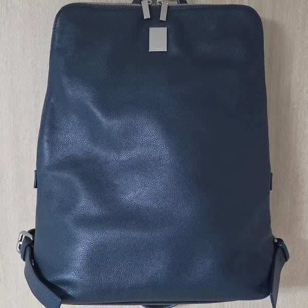 [BUNJANG] Couronne Natural Leather Backpack (Unisex) / 쿠론 천연가죽 백팩 (남녀공용)