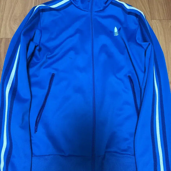 [BUNJANG] Adidas Vintage Blue Jersey Size 85 / 아디다스 빈티지 져지 파란색 85사이즈