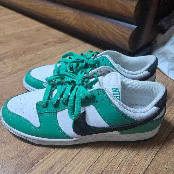 [BUNJANG] Nike Dunk Low Green White / 나이키 덩크 로우 그린 화이트