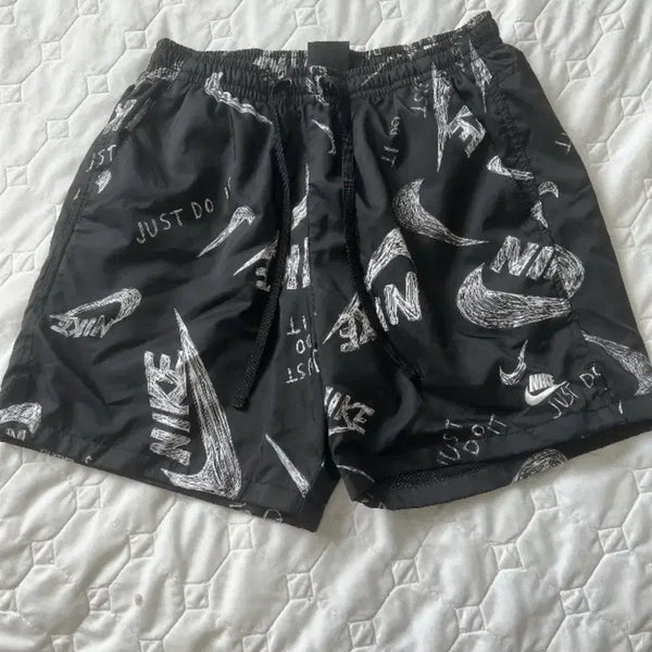 [BUNJANG] Nike Swoosh Just Do It Pattern Shorts (L) / 나이키 반바지 L 사이즈 판매합니다.