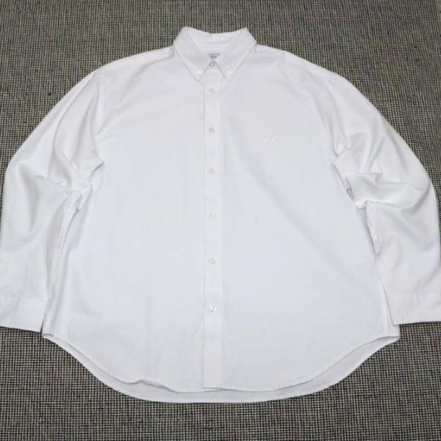 [BUNJANG] Yale White Oxford Shirt M / 예일 화이트 옥스포스 셔츠 105M