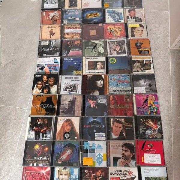 [BUNJANG] Famous Pop Masterpiece CD Bundle - 50 Discs / <새상품> CD 총50장 유명팝 명반앨범 일괄 판매