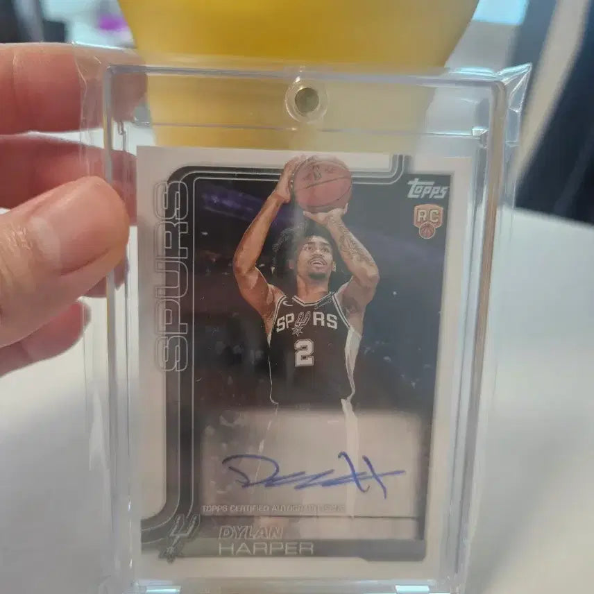 [BUNJANG] 2025 Topps Real One Flagship Dylan Harper Rookie Autograph Card / 2025 탑스 real one flagship 온오토 딜런하퍼 루키카드