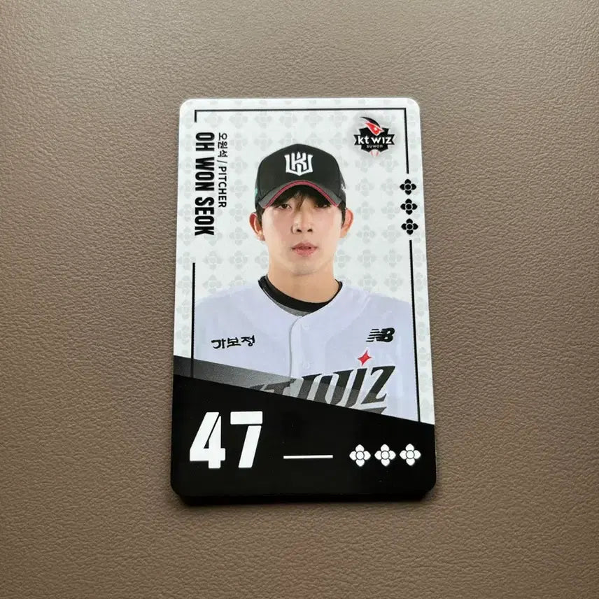 [BUNJANG] Paldo Bibimmyeon KBO Oh Won-seok Player Photocard / 팔도비빔면 kbo 포토카드 오원석 선수