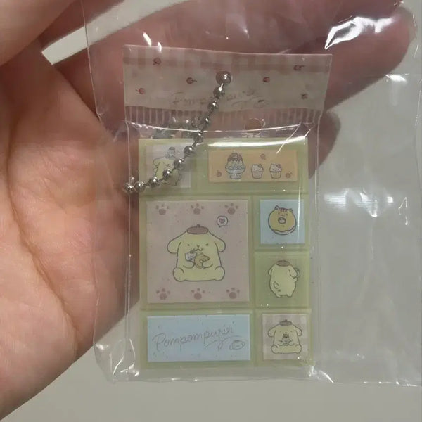 [BUNJANG] Sanrio Pompompurin Tile Sticker Gacha / 폼폼푸린 타일스티커 가챠 (새상품)