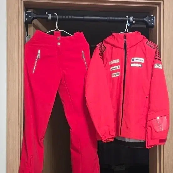 [BUNJANG] Descente Junior Ski Suit Set (150-160cm) / 데상트 주니어 스키복 150~160cm